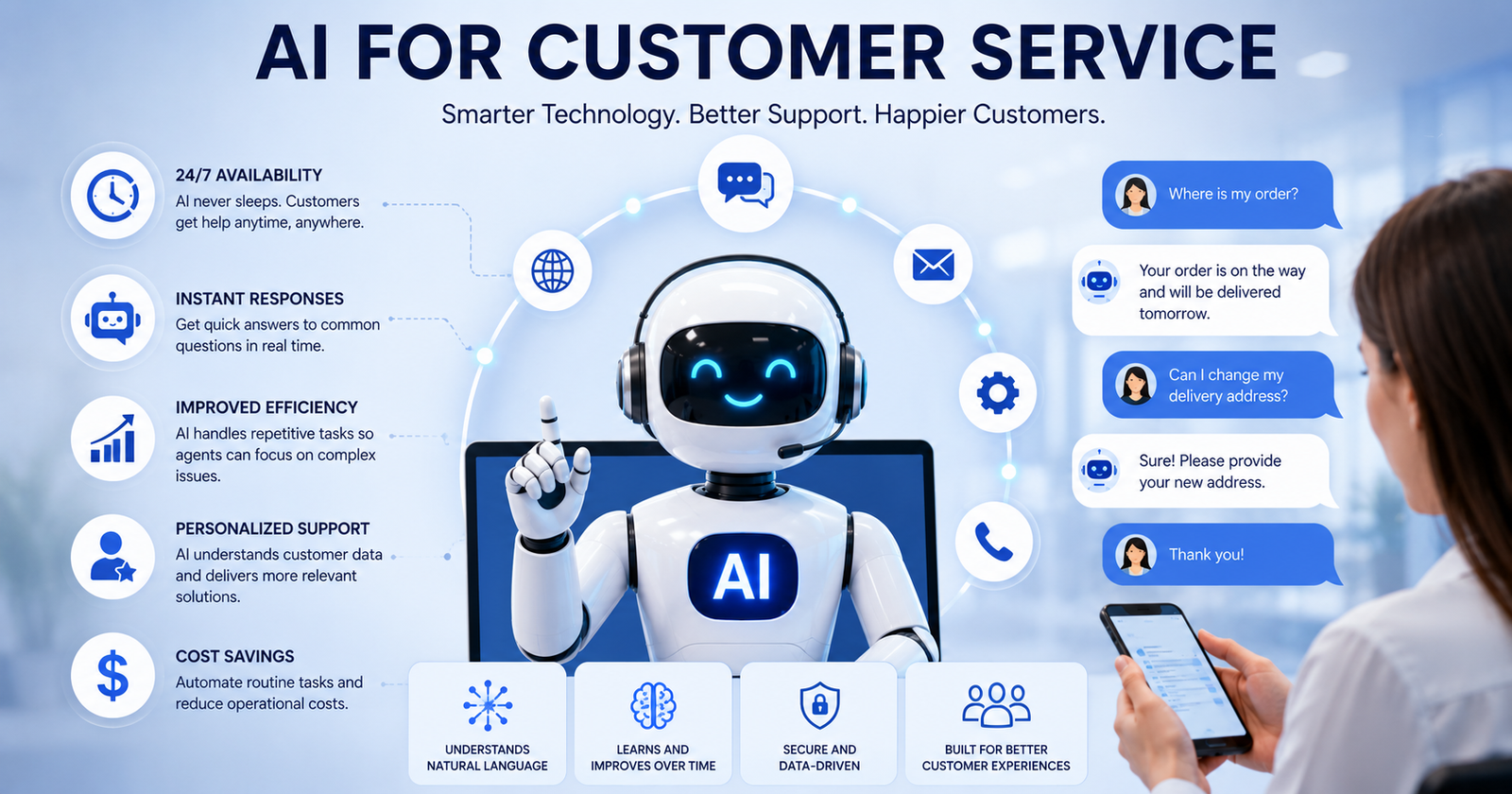 AI for Customer Service: A Complete Guide for Modern Businesses
