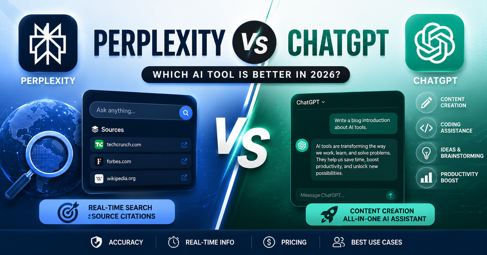 Perplexity vs ChatGPT: Which AI Tool Is Better in 2026?
